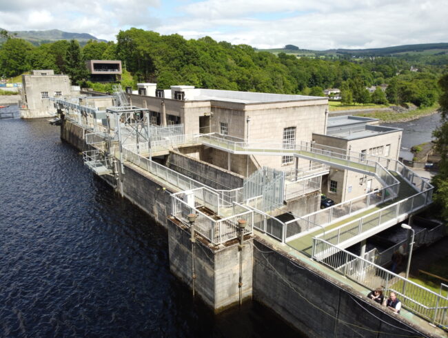 Pitlochry Dam - Pedestrian Bridge
