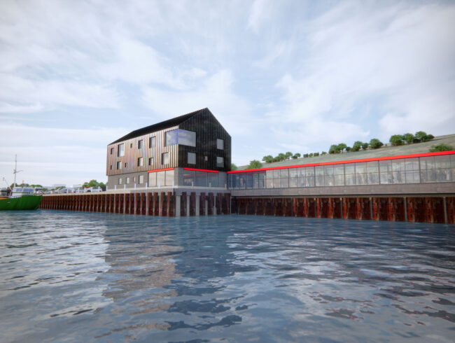 Pentland Ferries new Head Office and Waiting Room