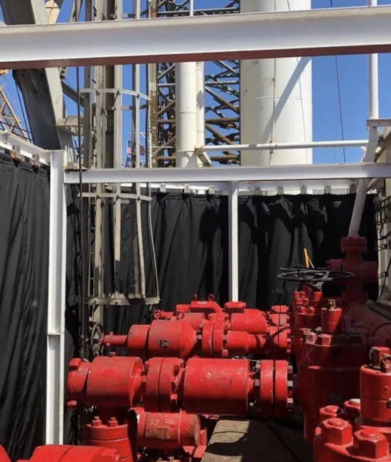 Offshore Blast Curtains