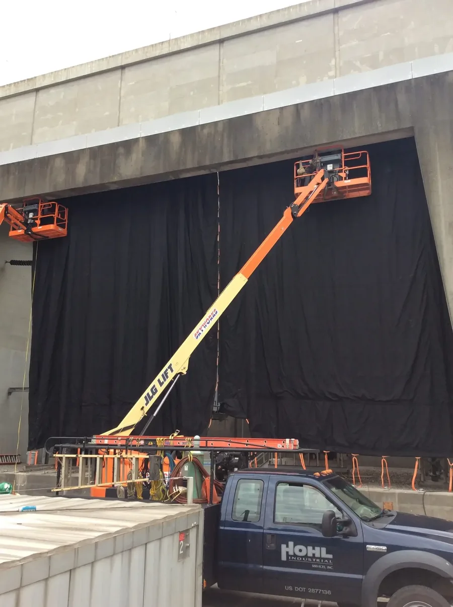 Ballstic Protection Curtain JBS Blast Tac solutions UK USA