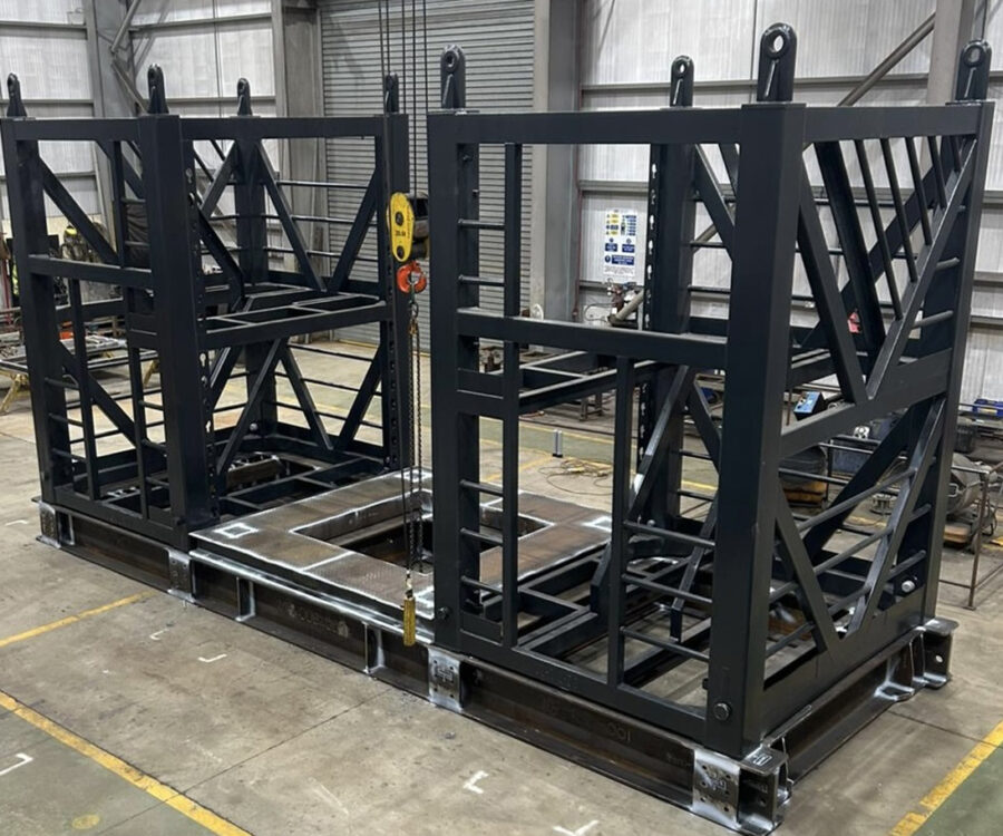 JBS base grillage fabrication engineering Well Gear 003