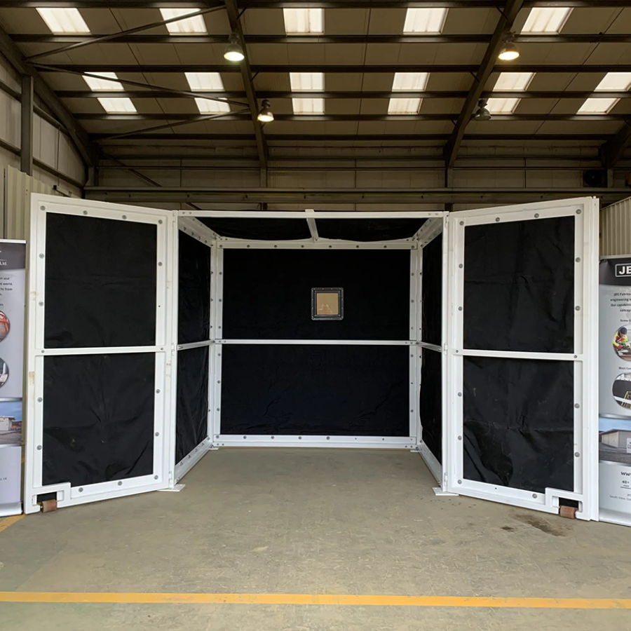 Portable Pressure Test Bay Blast Containment JBS UK square