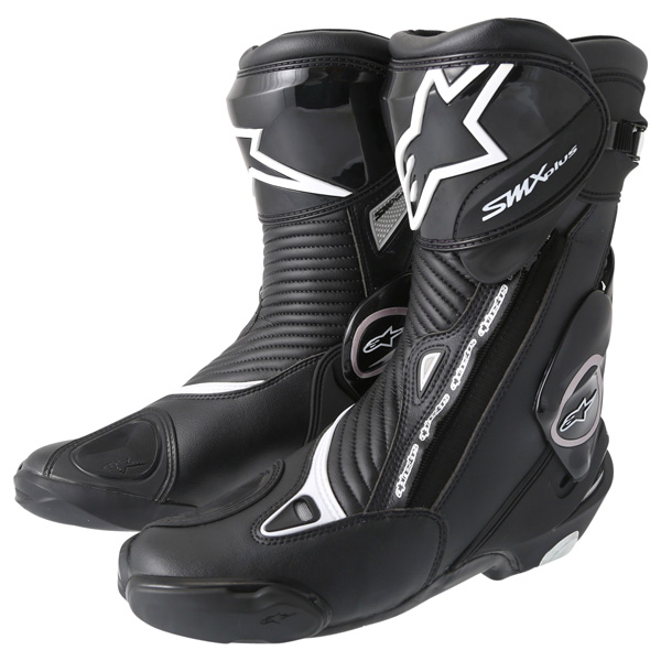 Alpinestars SMX-Plus Motorcycle Racing Sports Boots Black