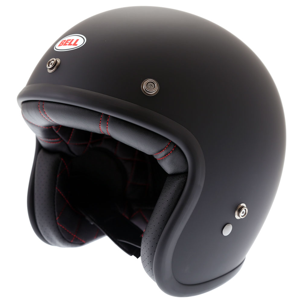 Bell Custom 500 Open-Face Motorcycle Helmet Matt Black