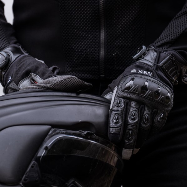 Knox Orsa Textile OR3 MK 3 Motorcycle Gloves Black