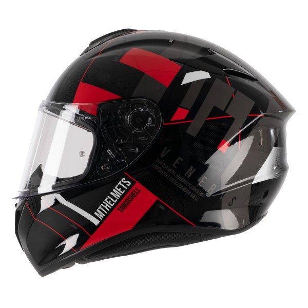 MT Targo Veneris Motorcycle Helmet A4 Gloss Red