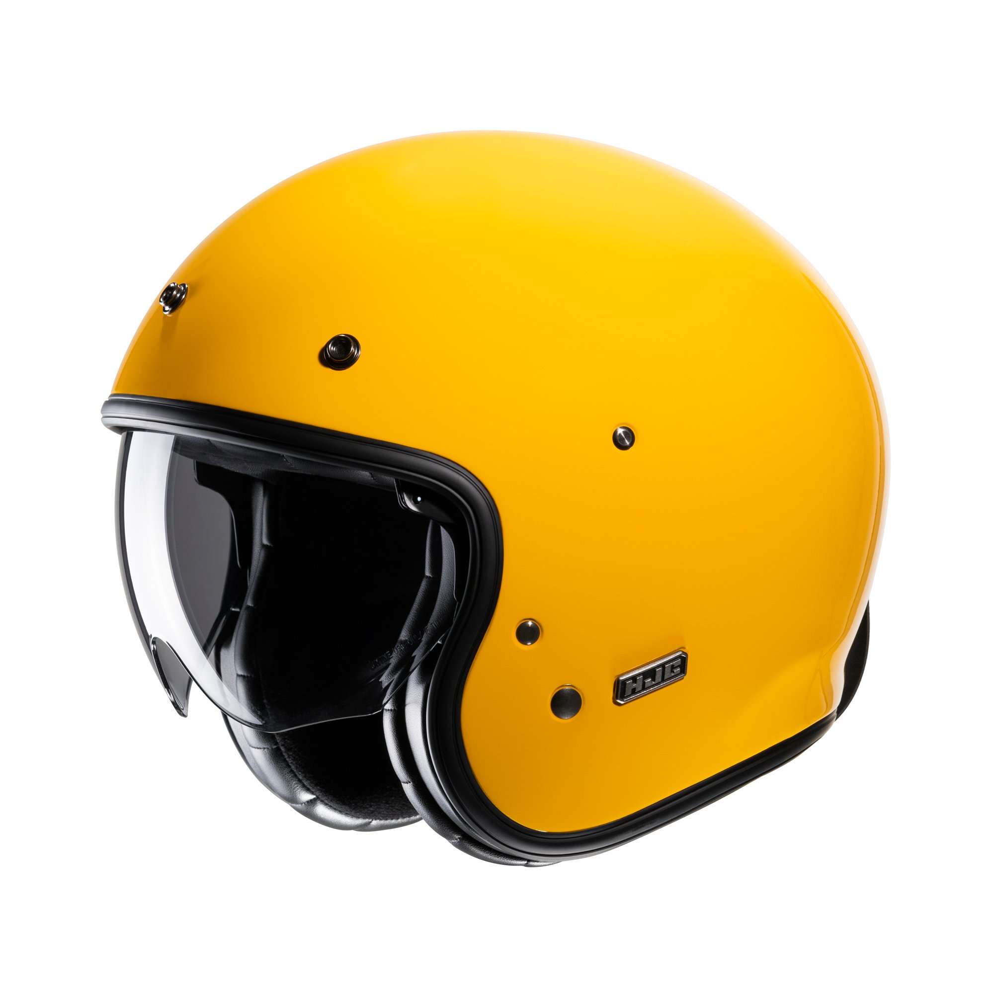 HJC V31 Open-Face Motorcycle Helmet Yellow