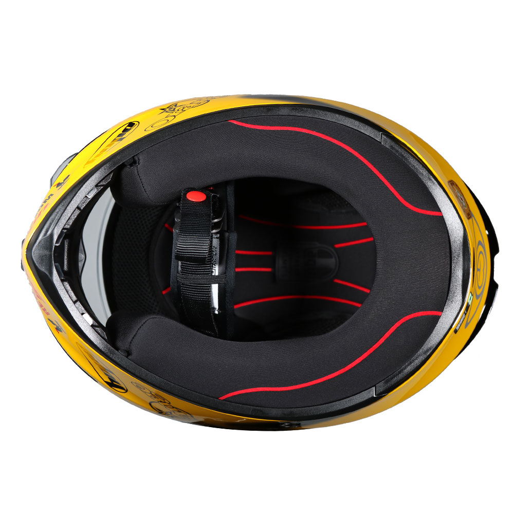 AGV K1-S Helmet Guy Martin Motorcycle Full-Face Yellow Black | eBay UK
