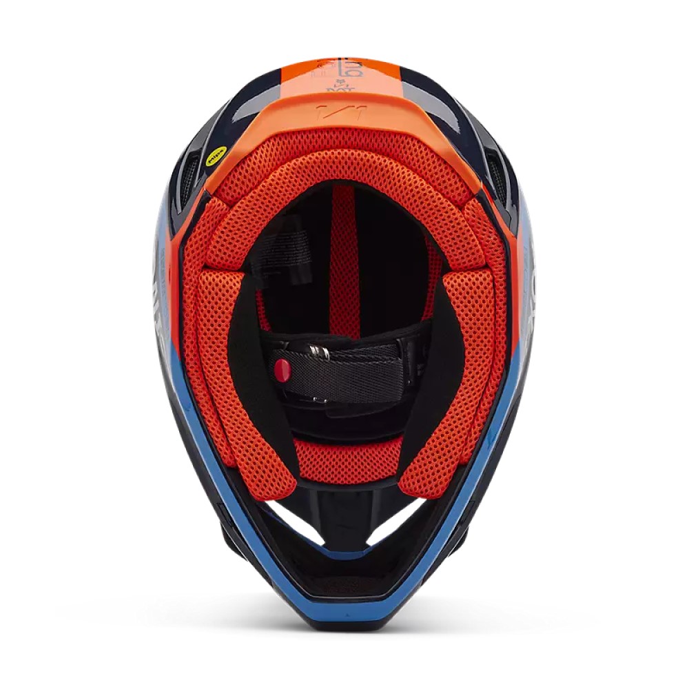 Fox Racing V1 Race Spec MX Helmet MX24 Midnight Blue