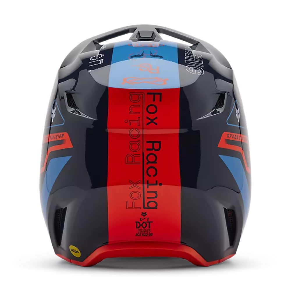 Fox Racing V1 Race Spec MX Helmet MX24 Midnight Blue