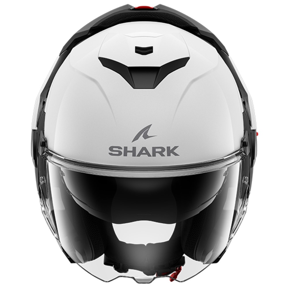 Shark OXO Flip-Front Motorcycle Helmet Blank W05 White