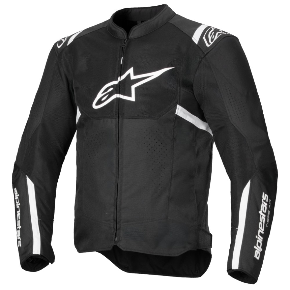 Alpinestars T-SPS Air V2 Motorcycle Jacket Mens Black White