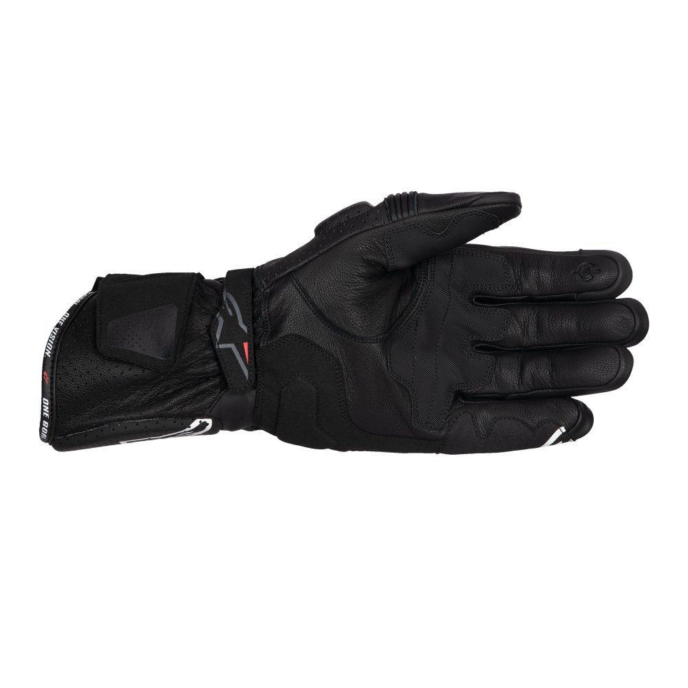 Alpinestars SP-3 Leather Motorcycle Gloves Long Mens Race Black