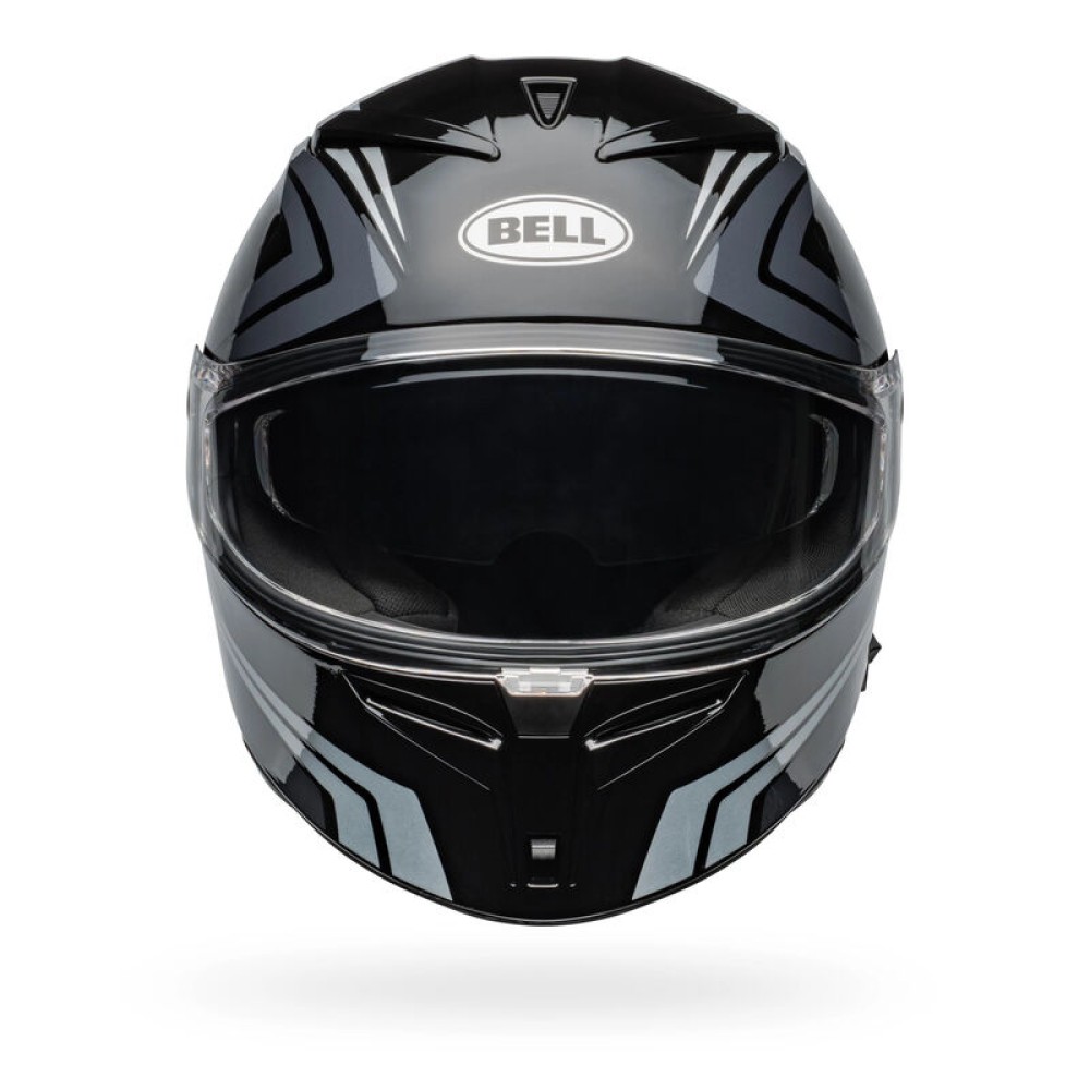 Bell Lithium Full-Face Motorcycle Helmet Jetstream Black Silver