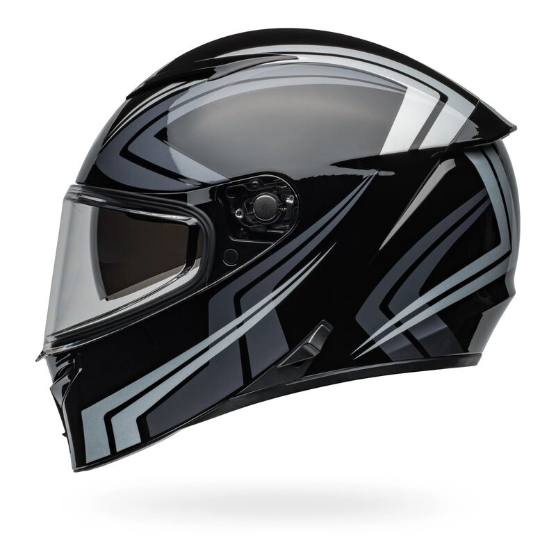 Bell Lithium Full-Face Motorcycle Helmet Jetstream Black Silver
