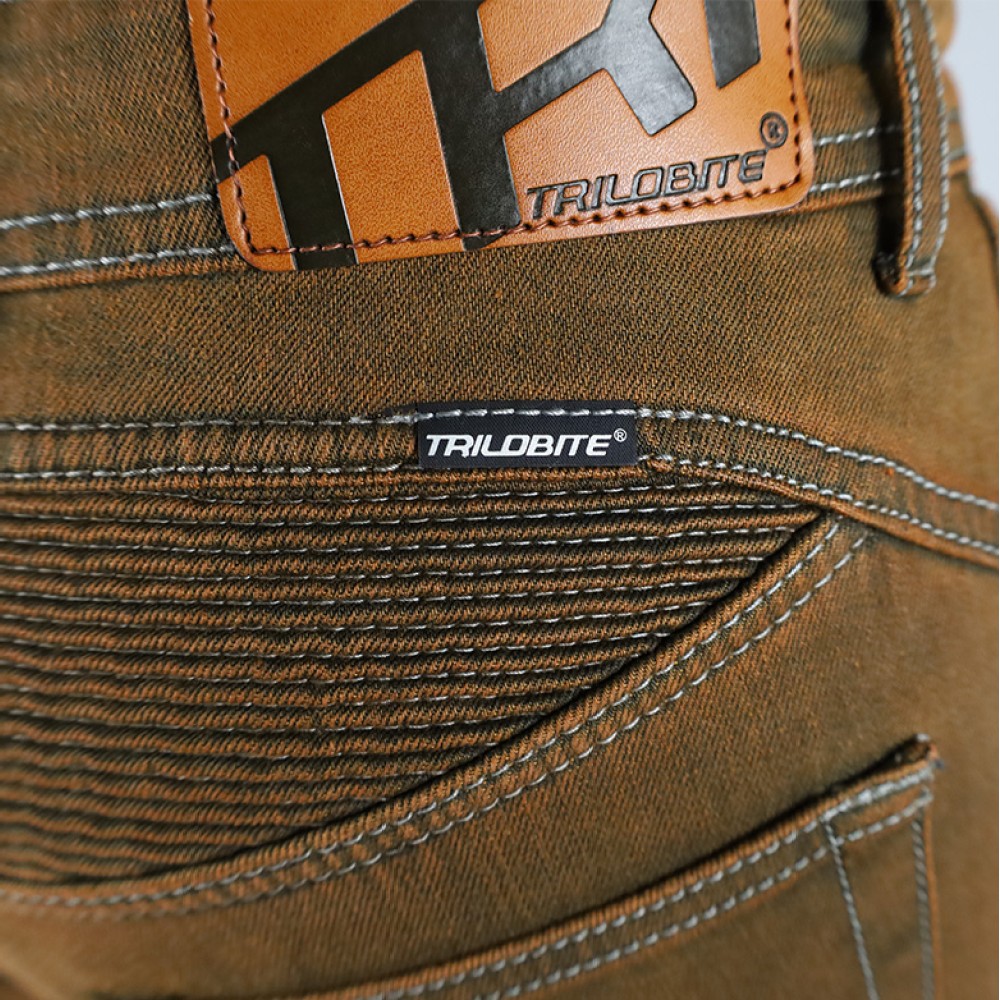 Trilobite Parado Doublelayer AAA Motorcycle Jeans L2 Rusty Brown