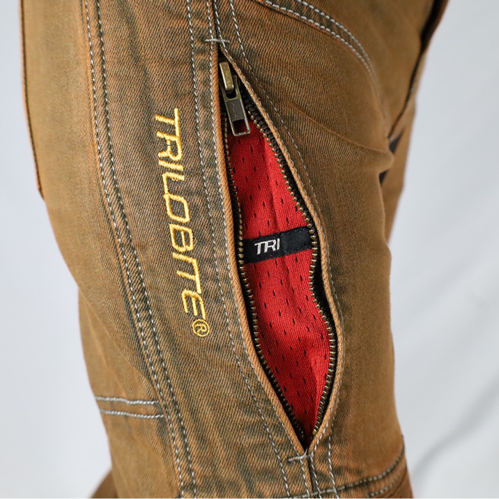 Trilobite Parado Doublelayer AAA Motorcycle Jeans L2 Rusty Brown