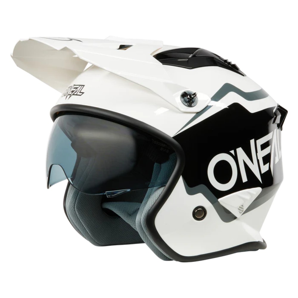 Oneal Volt V25 Motorcycle Helmet Corp White Black