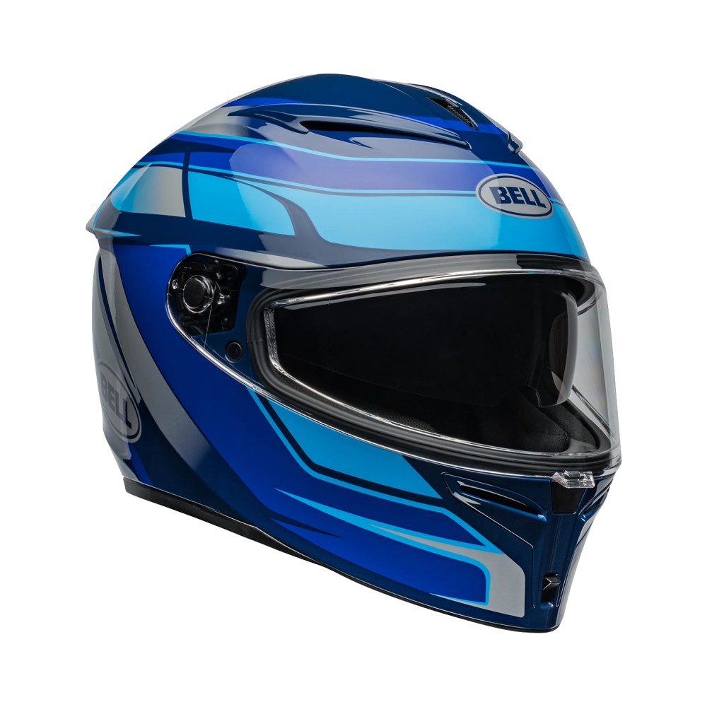 Bell Lithium MIPS Podium Motorcycle Helmet Blue