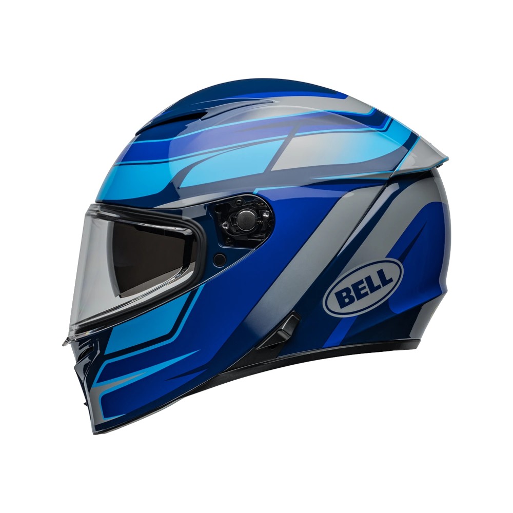 Bell Lithium MIPS Podium Motorcycle Helmet Blue