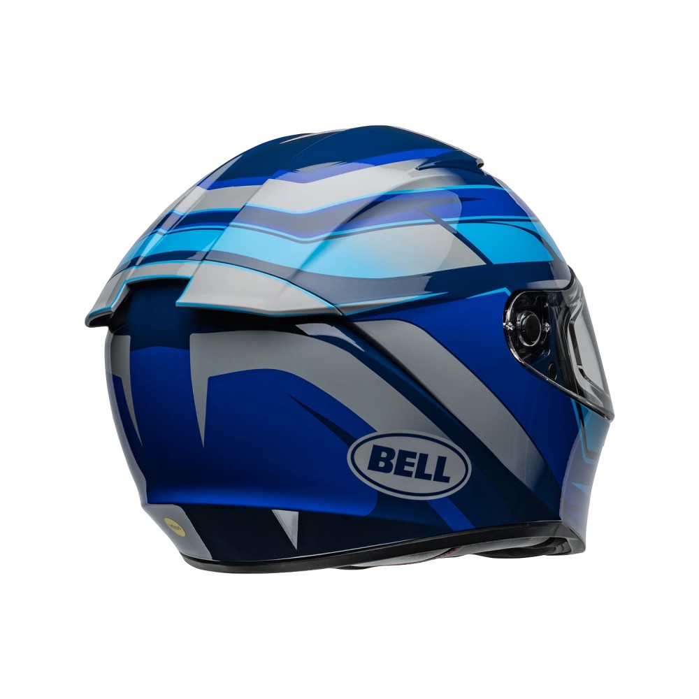 Bell Lithium MIPS Podium Motorcycle Helmet Blue