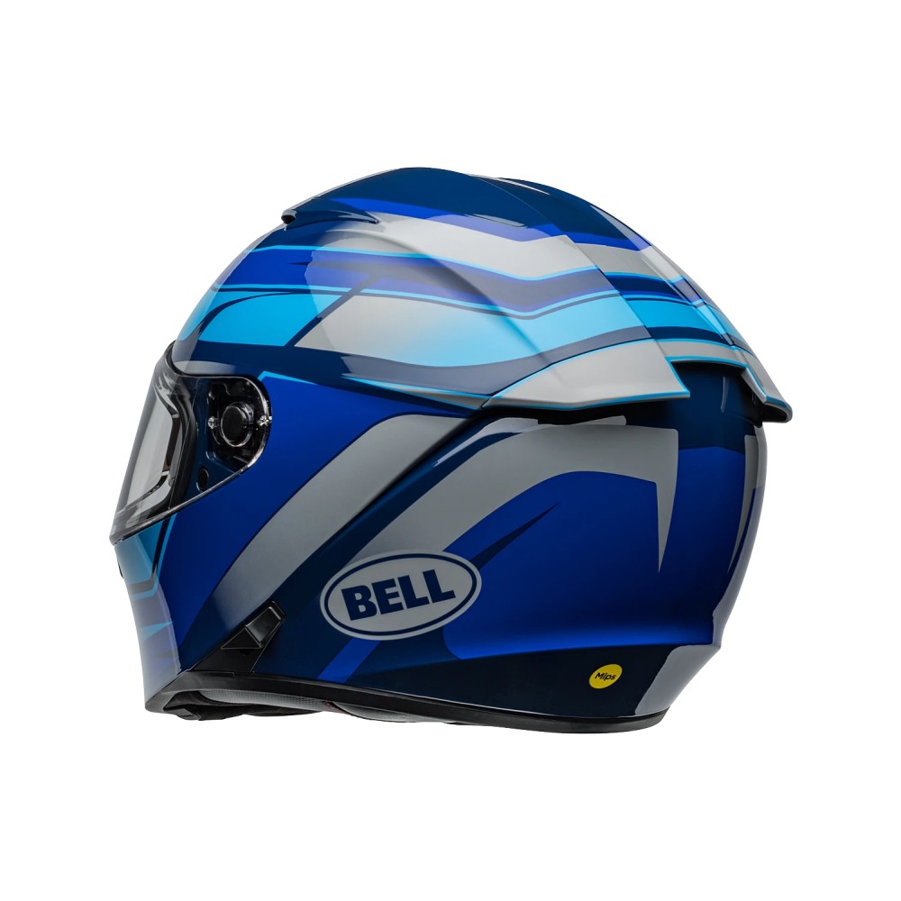 Bell Lithium MIPS Podium Motorcycle Helmet Blue