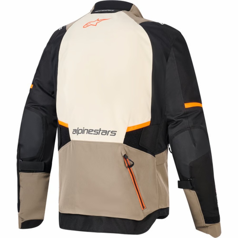 Alpinestars Andes V4 Drystar Jacket Mens Walnut Mastic Black
