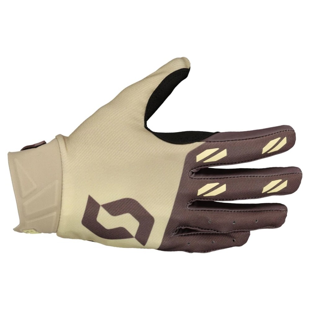 Scott Evo Fury MX Gloves Off-Road Motocross Mens Beige Brown