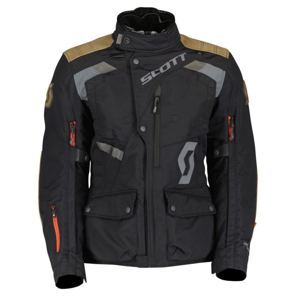 Scott Dualraid Dryo Womens Motorcycle Jacket Ladies Black
