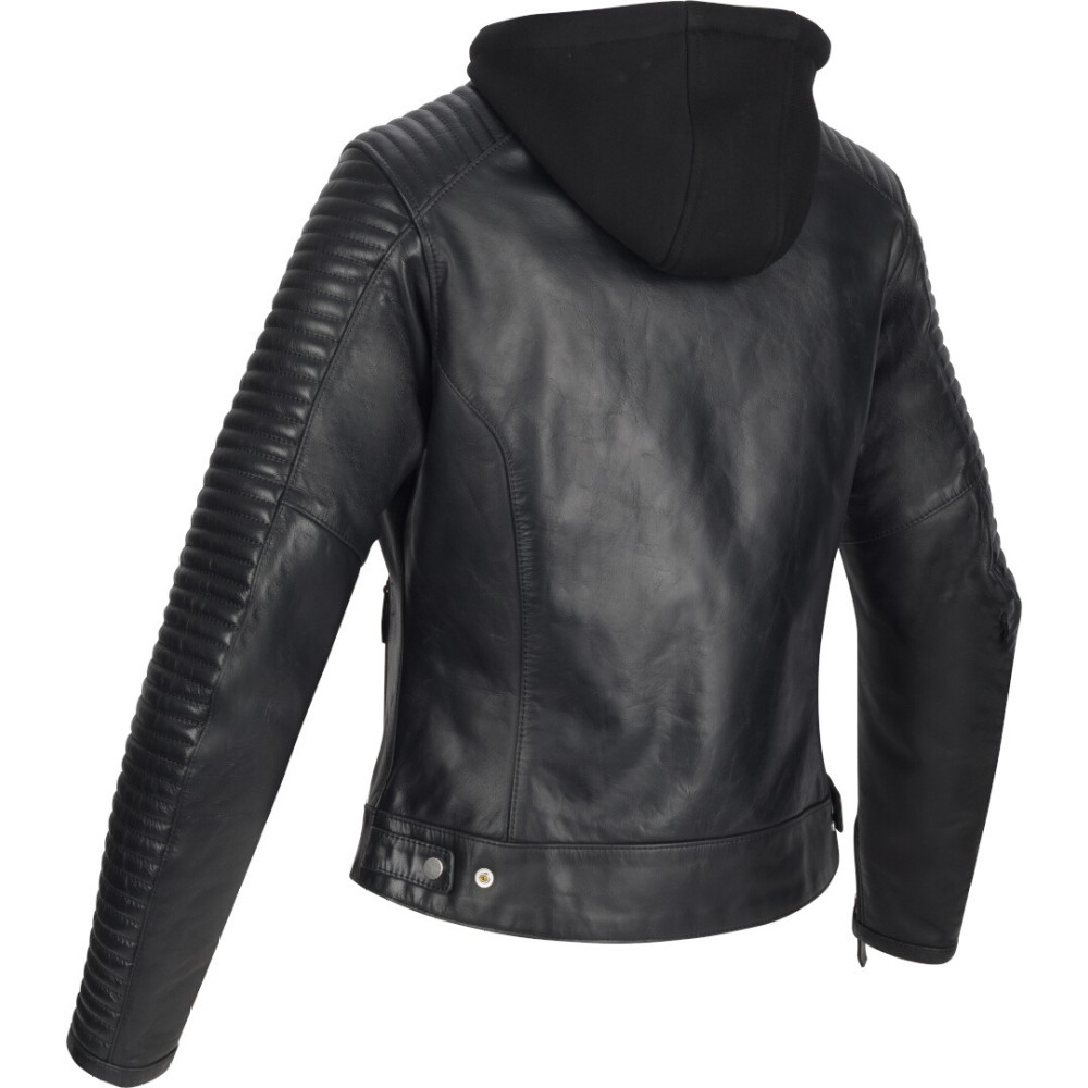 Segura Dorian 2 Lady Leather Motorcycle Jacket Womens Black