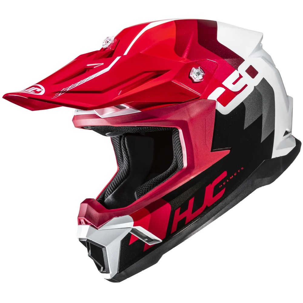 HJC C50 Primal Off-Road Motorcycle Helmet MX MC1 Red