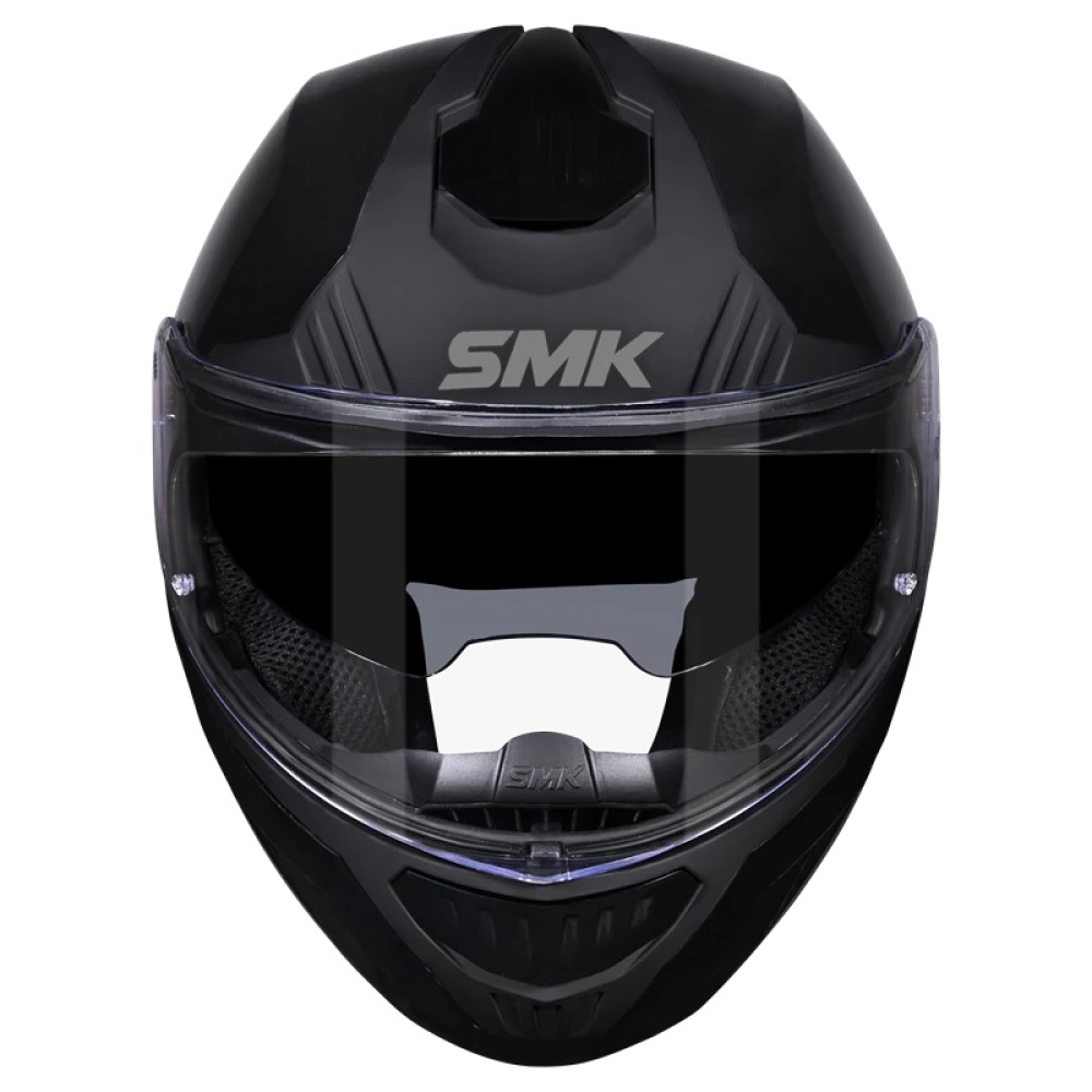 SMK Gullwing Flip-Front Motorcycle Helmet Helmet GL200 Black