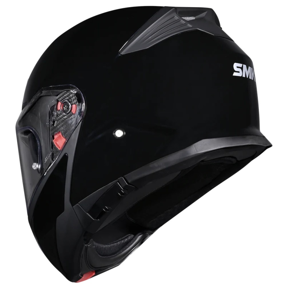 SMK Gullwing Flip-Front Motorcycle Helmet Helmet GL200 Black