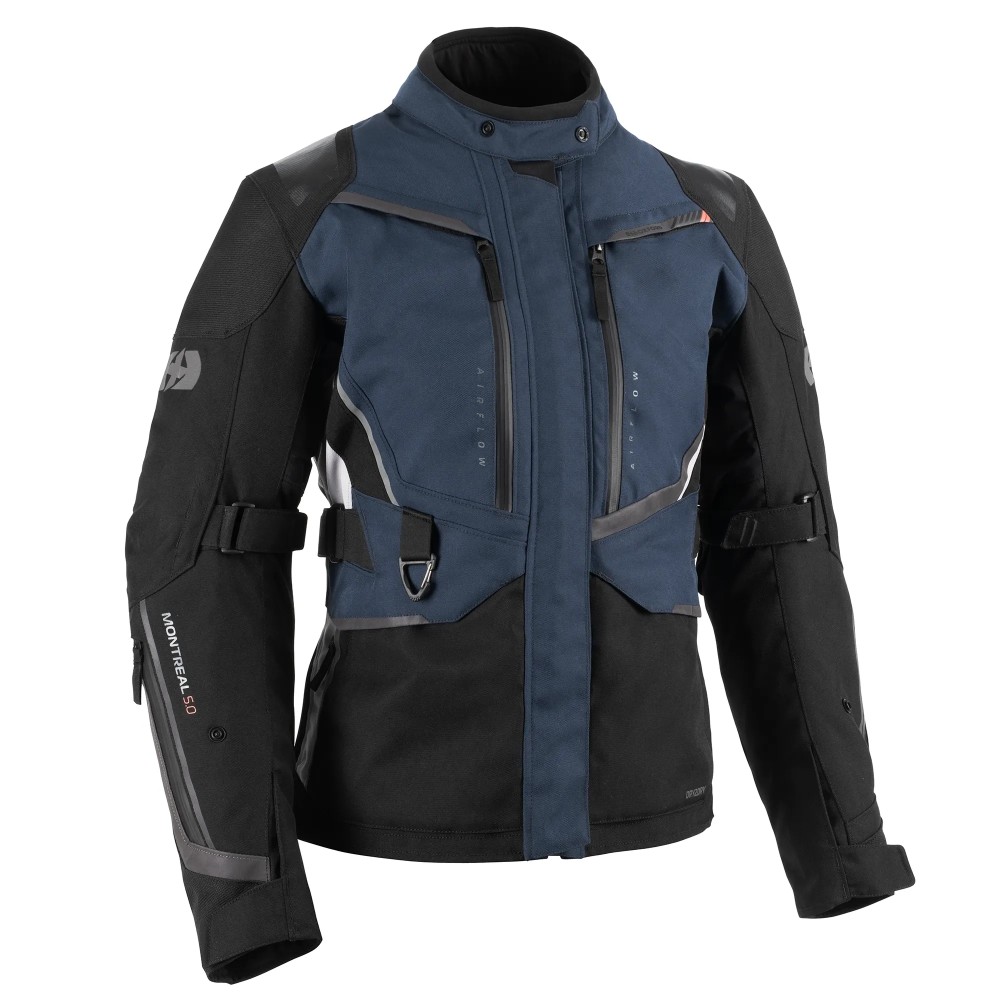 Oxford Products Montreal 5.0 Womens Jacket Blue Black Coral