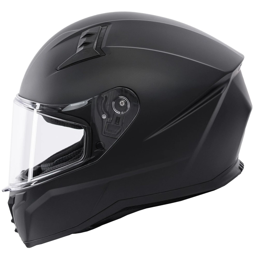 Spada Raiden 3 Full-Face Motorcycle Helmet Plain Matt Black