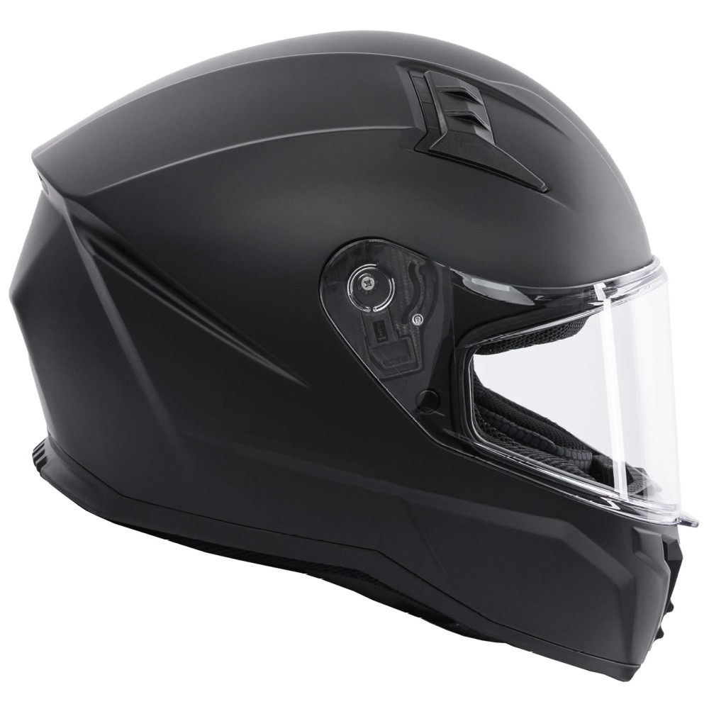 Spada Raiden 3 Full-Face Motorcycle Helmet Plain Matt Black