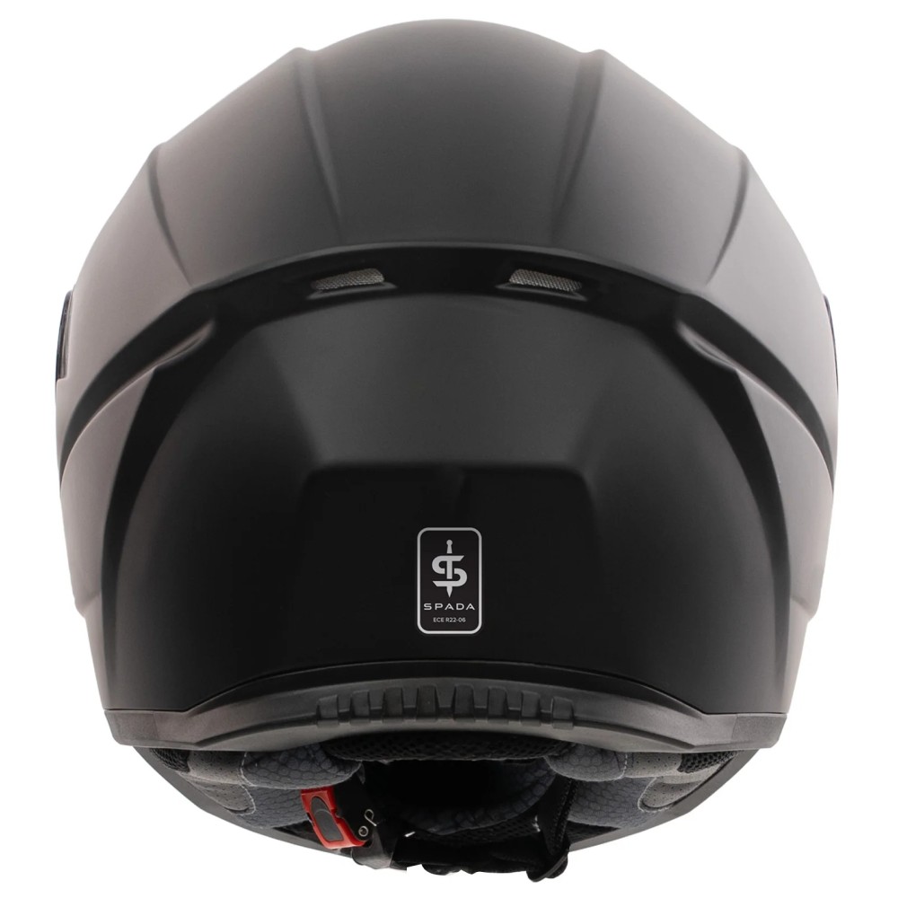 Spada Raiden 3 Full-Face Motorcycle Helmet Plain Matt Black