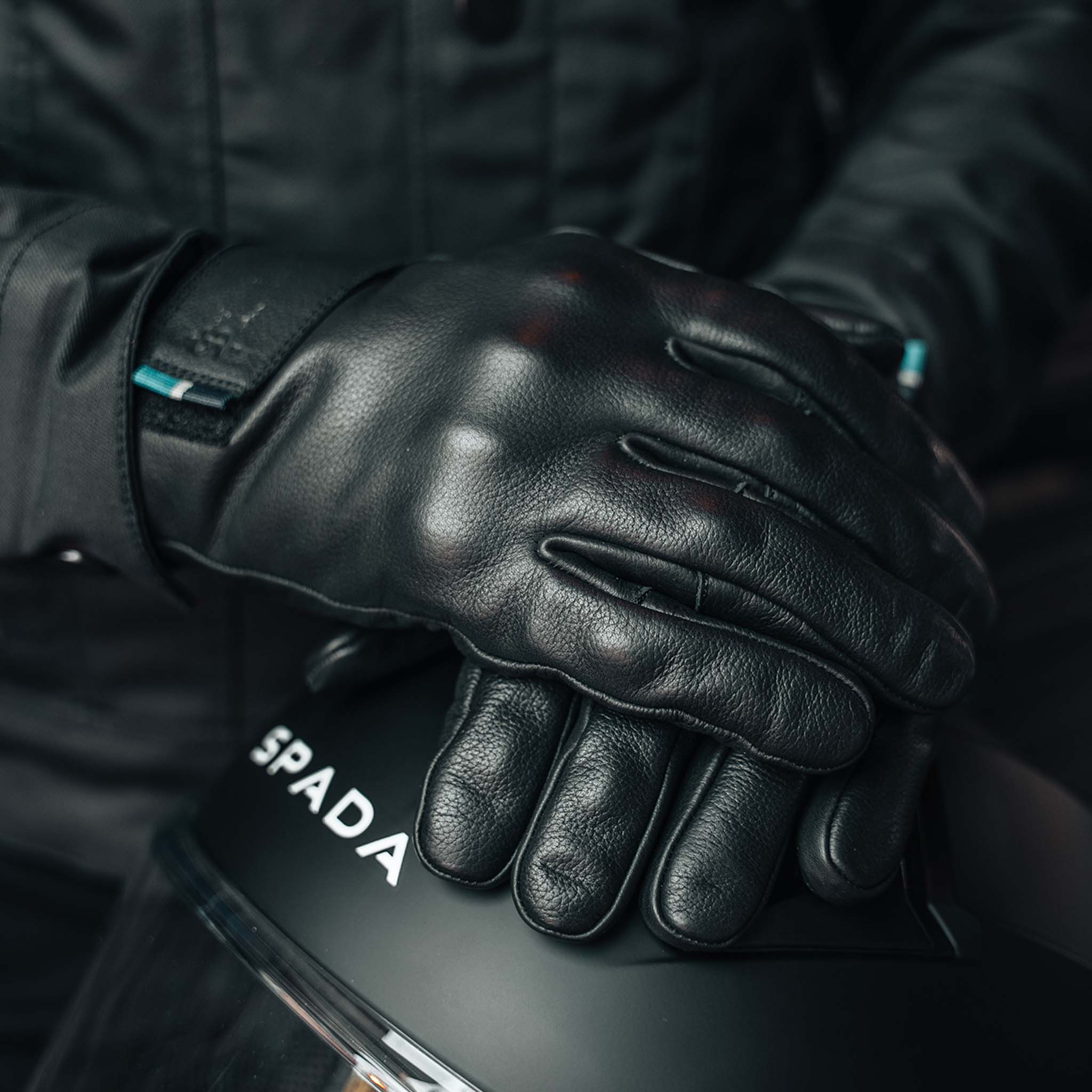 Spada Clutch Winter CE Waterproof Motorcycle Gloves Black