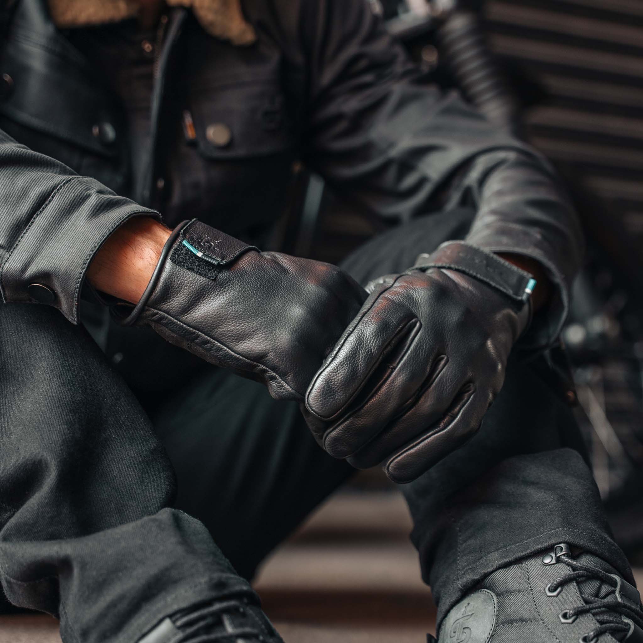 Spada Clutch Winter CE Waterproof Motorcycle Gloves Black