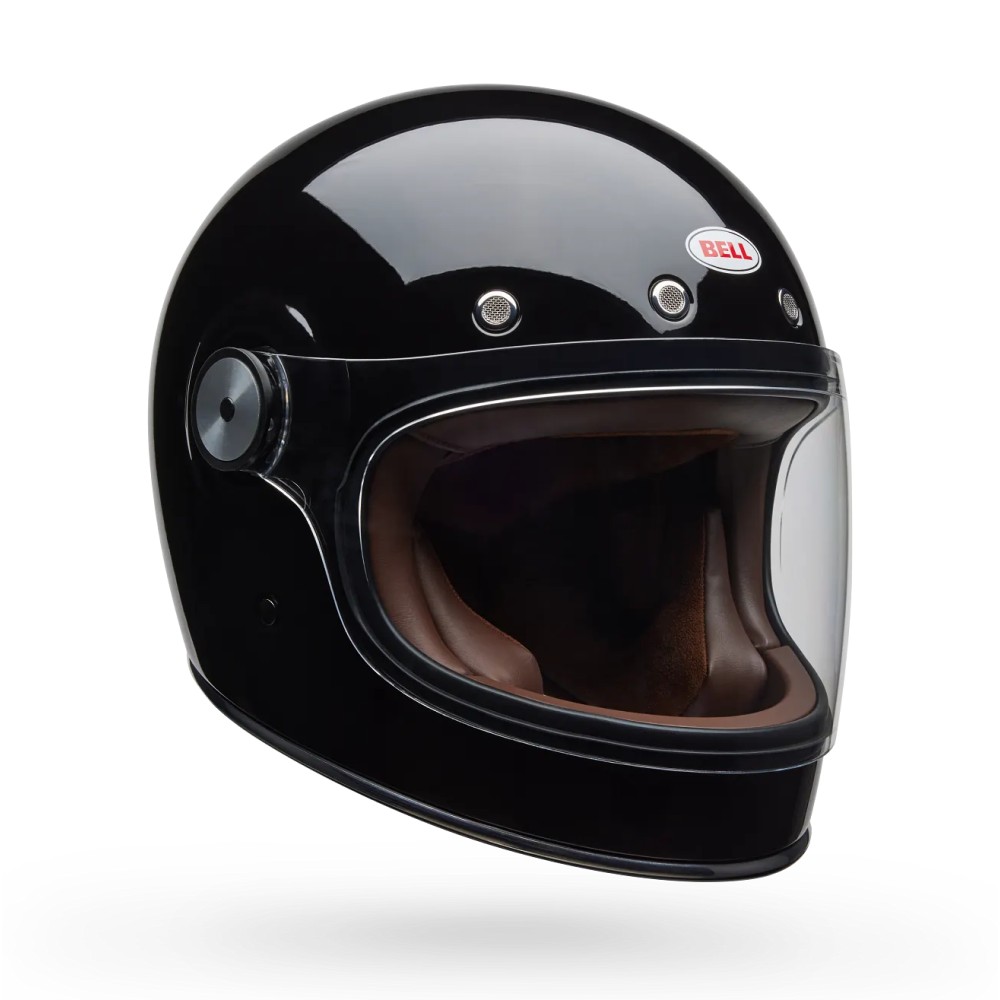 Bell Bullitt GT Solid Full-Face Motorcycle Helmet Gloss Black