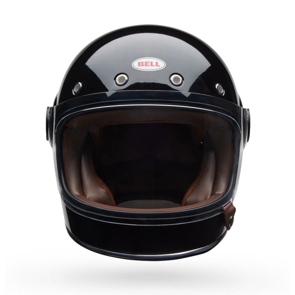 Bell Bullitt GT Solid Full-Face Motorcycle Helmet Gloss Black