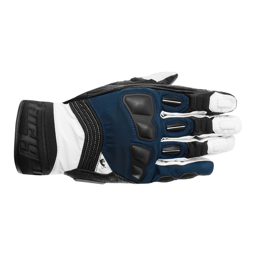 Furygan Balmaz All Season Motorcycle Gloves Black Blue Pearl
