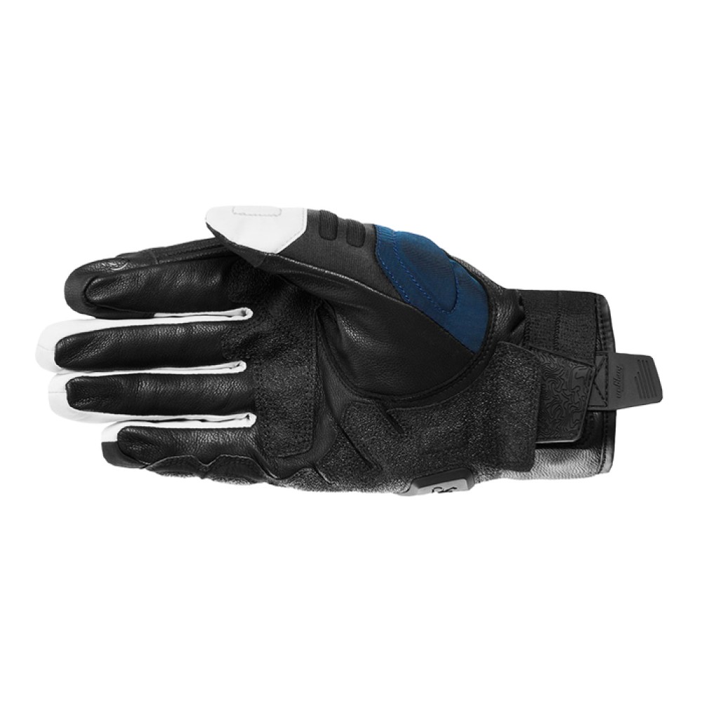Furygan Balmaz All Season Motorcycle Gloves Black Blue Pearl
