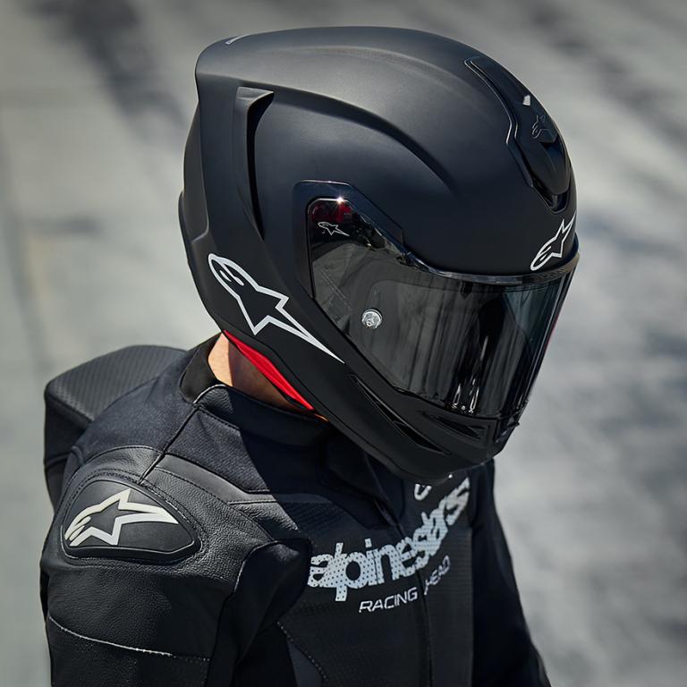 Alpinestars S-R7 Helmet Matt Black Helmet