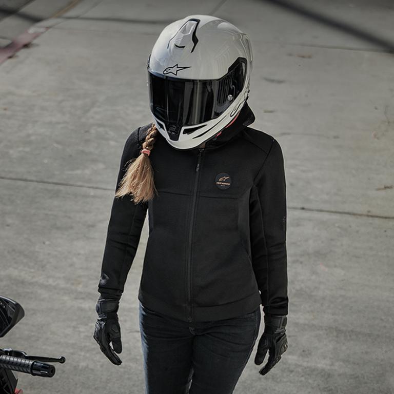 Alpinestars S-R7 Helmet Gloss White Helmet