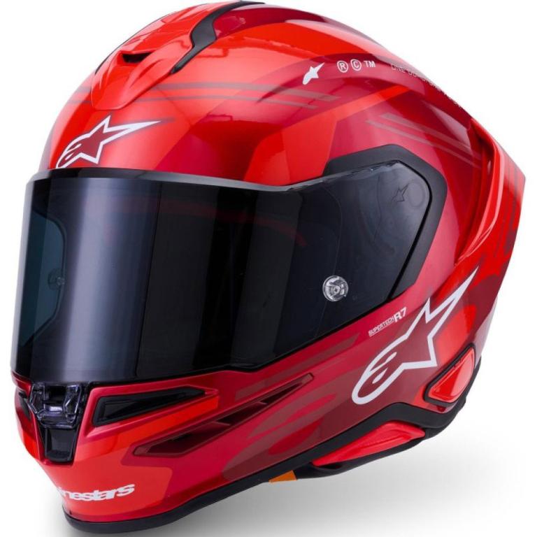 S-R7 A-Core Helmet Red White Glossy →