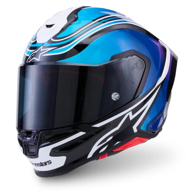 S-R7 Zeal Helmet Black Blue Pink