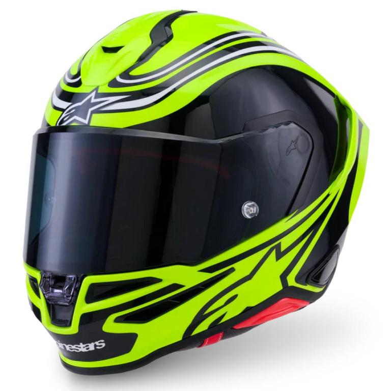 S-R7 Zeal Helmet Yellow Fluo Black