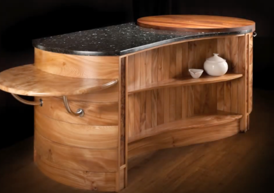 Central Island in Aberdeenshire Elm