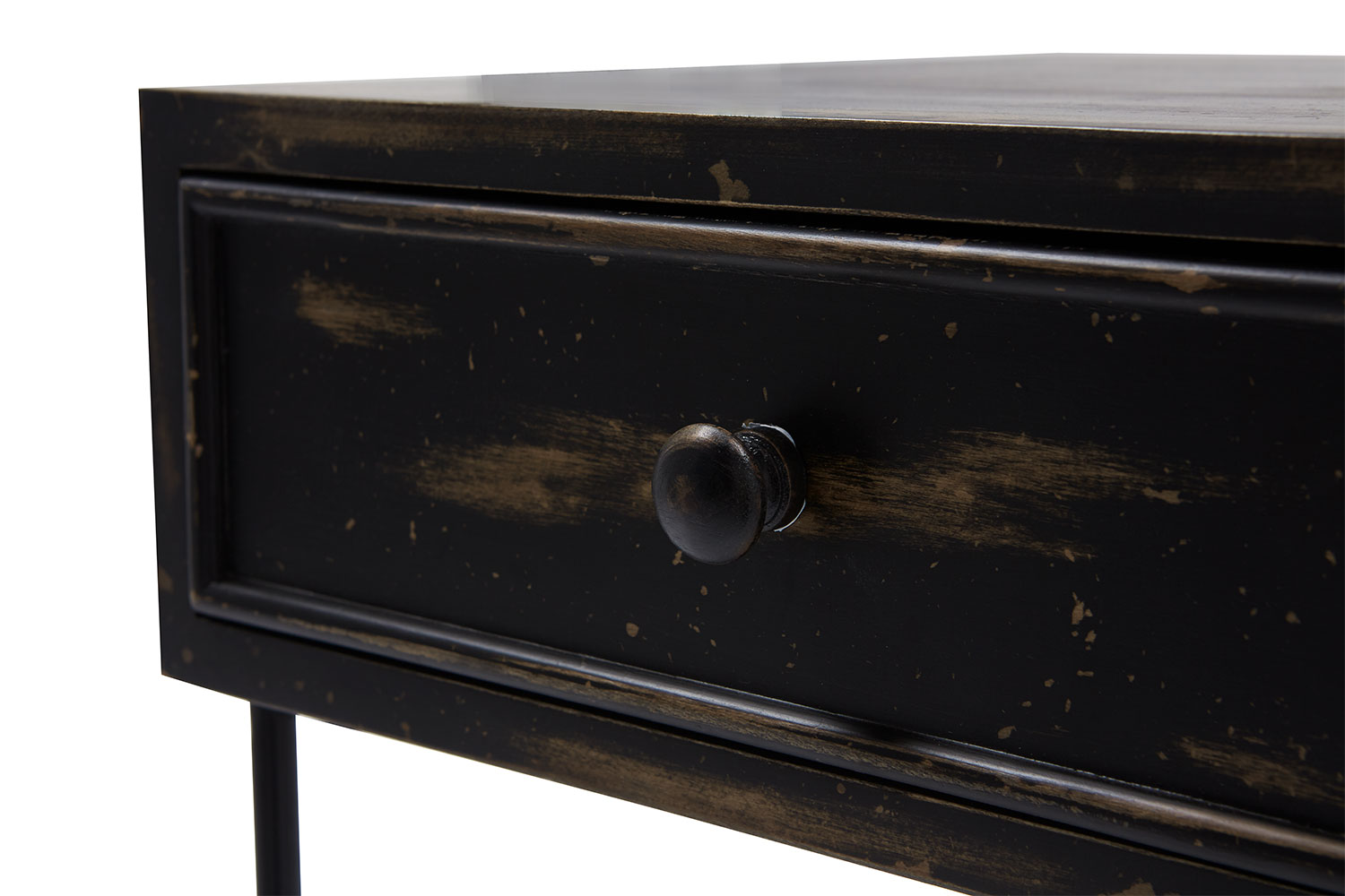 Soot Side Table Industrial Side Table Loaf